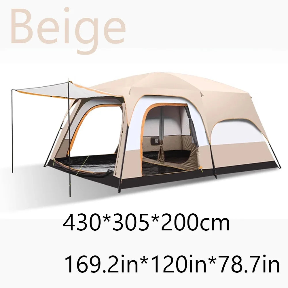 Sonuto Family Tent Windproof Sun Protection Mosquito Net Instant Setup