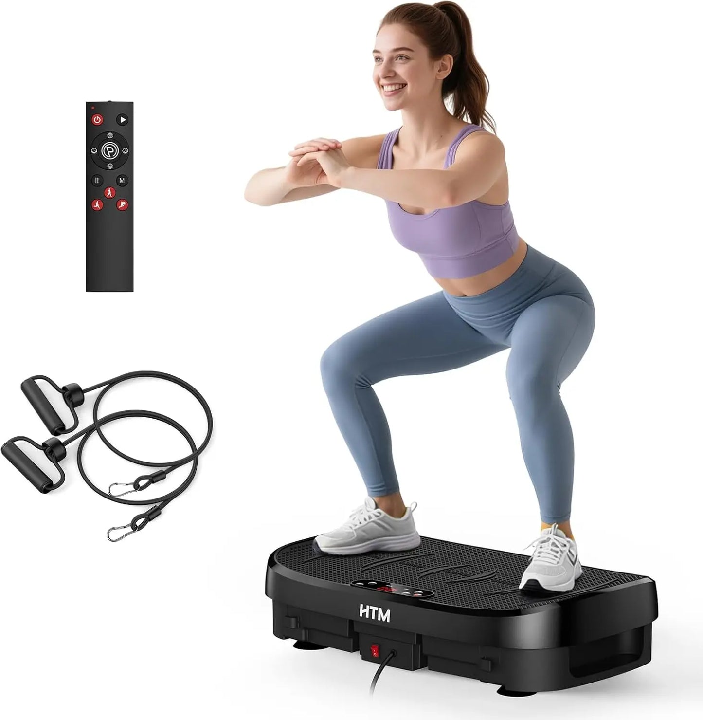 HTM Vibration Plate Fat Burning Fitness Platform 120 Levels