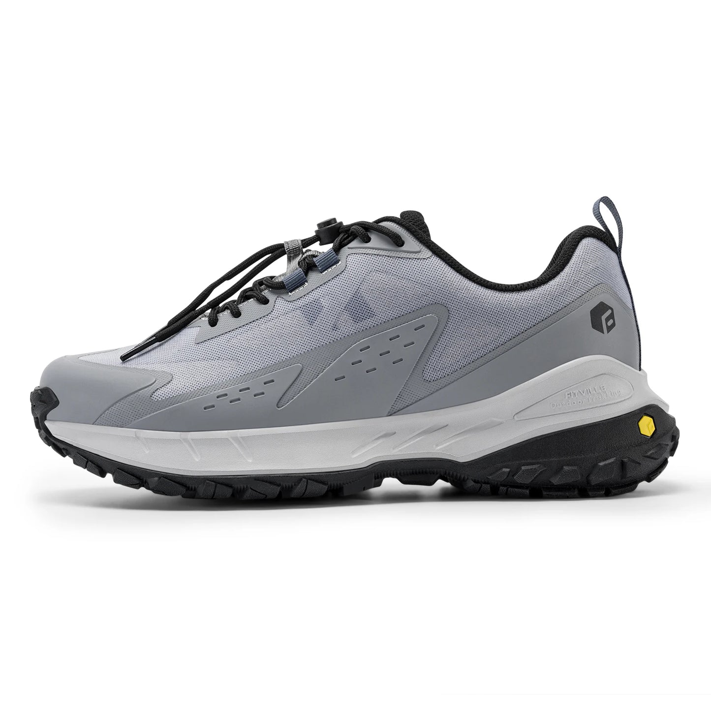 Fittington Men's Breathable Mesh Hiking Shoes With Arch Support