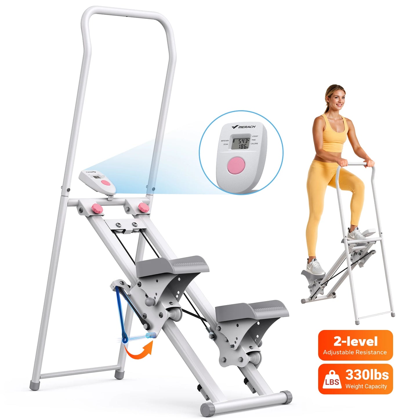 MERACH Stair Stepper Vertical Climber for Home Gym
