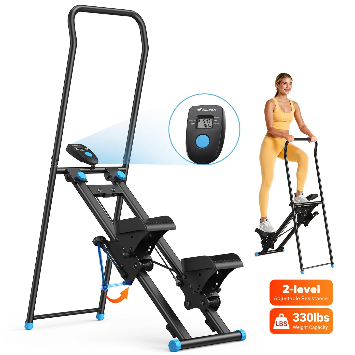 MERACH Stair Stepper Vertical Climber for Home Gym