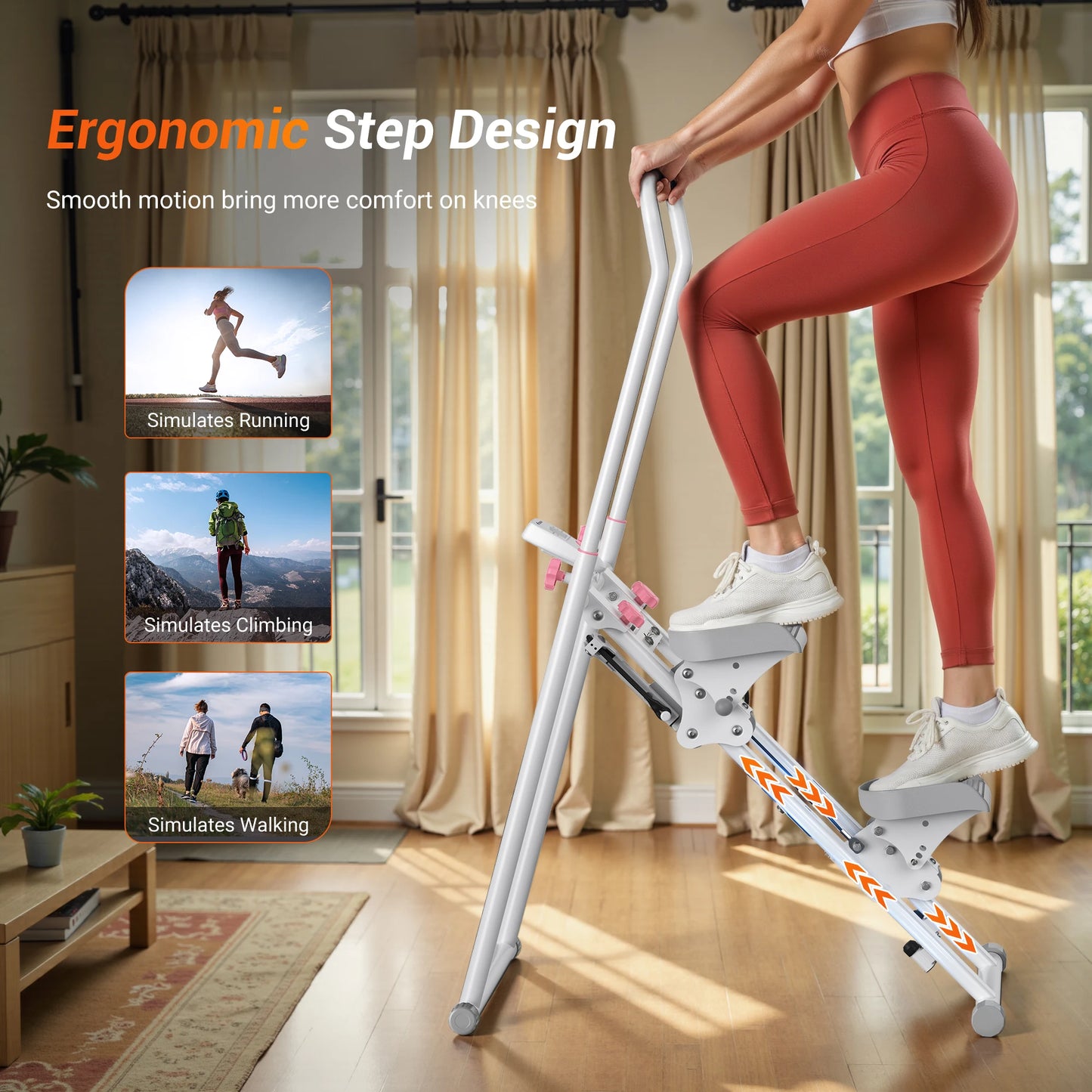 MERACH Stair Stepper Vertical Climber for Home Gym