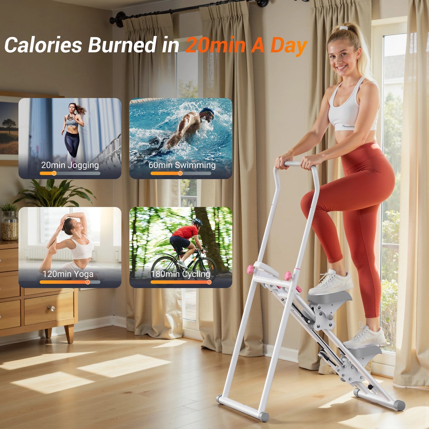 MERACH Stair Stepper Vertical Climber for Home Gym