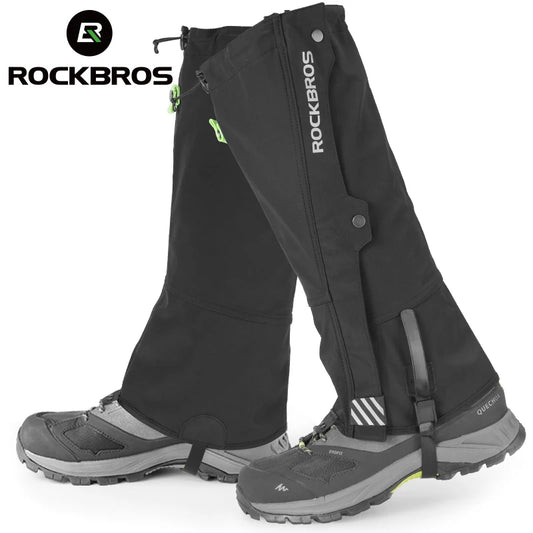 ROCKBROS Waterproof Gaiters For Hiking Climbing And Skiing