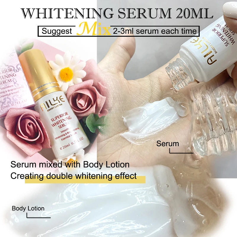 AILKE Whitening Face Cream With Collagen For Even Skin Tone