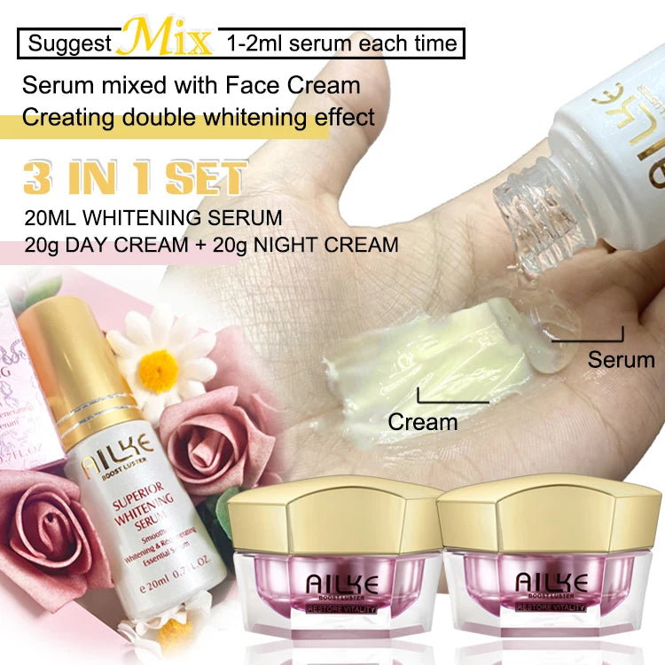 AILKE Whitening Anti Wrinkle Cream With Collagen And Hyaluronic Acid