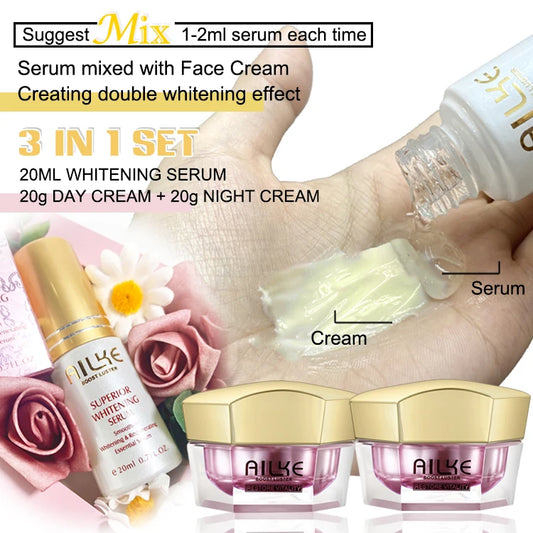 AILKE Whitening Anti Wrinkle Cream With Collagen And Hyaluronic Acid