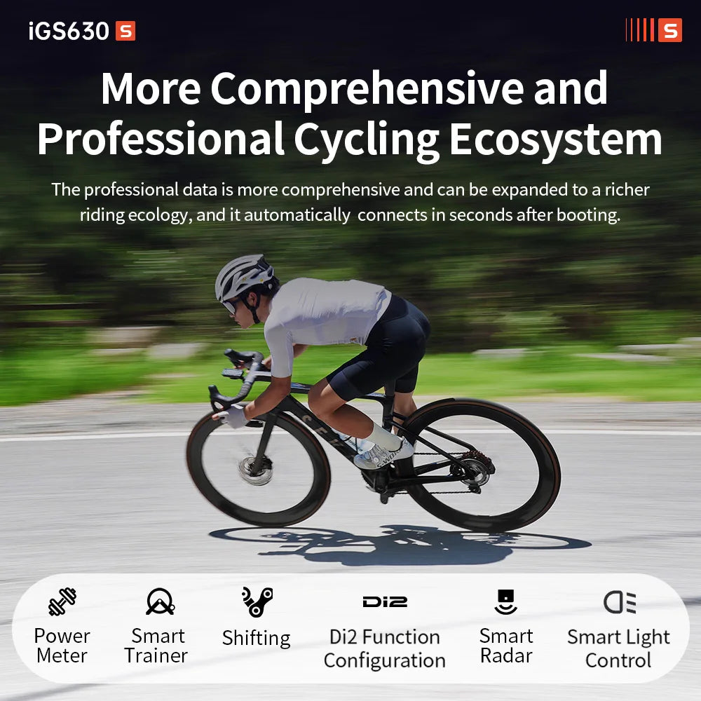 iGPSPORT iGS630S Cycling Computer With GPS Navigation