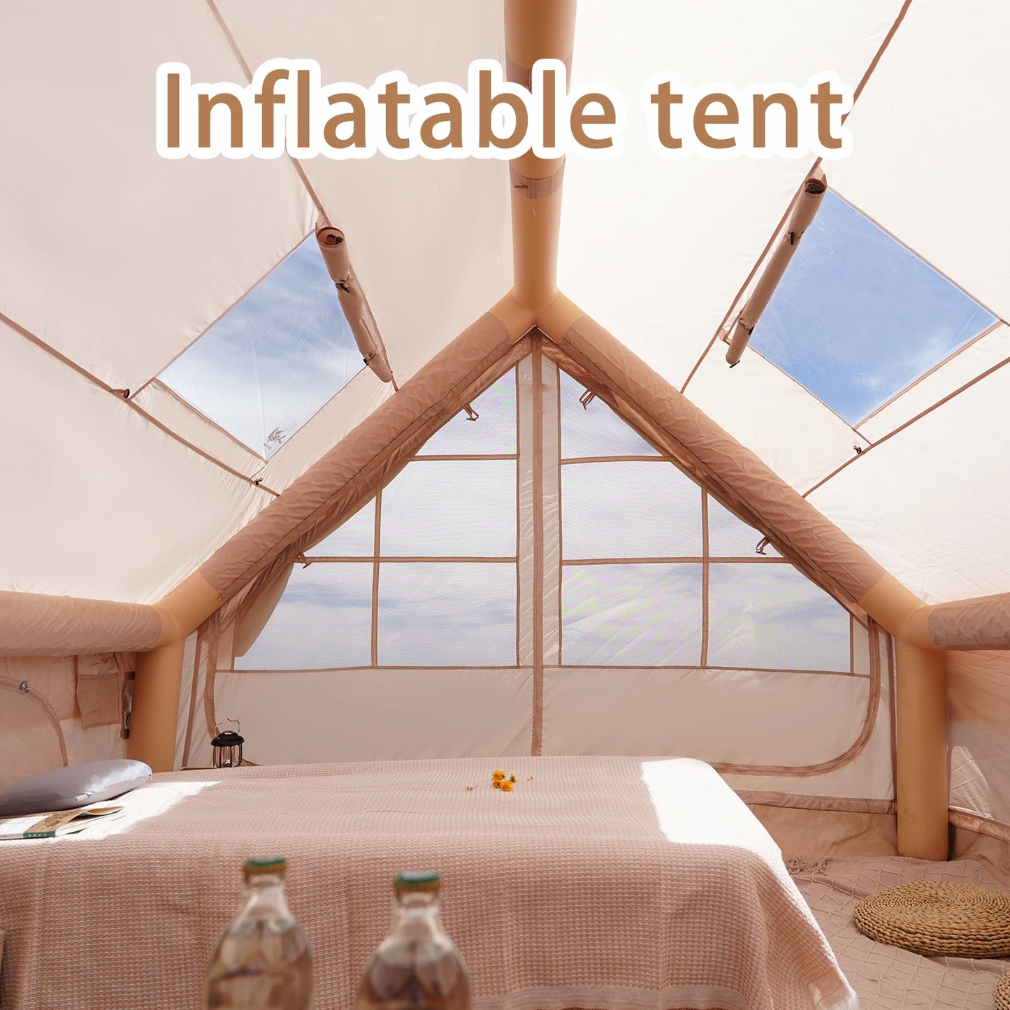 Pakicetus Inflatable Camping Tent Quick Setup Airframe Shelter