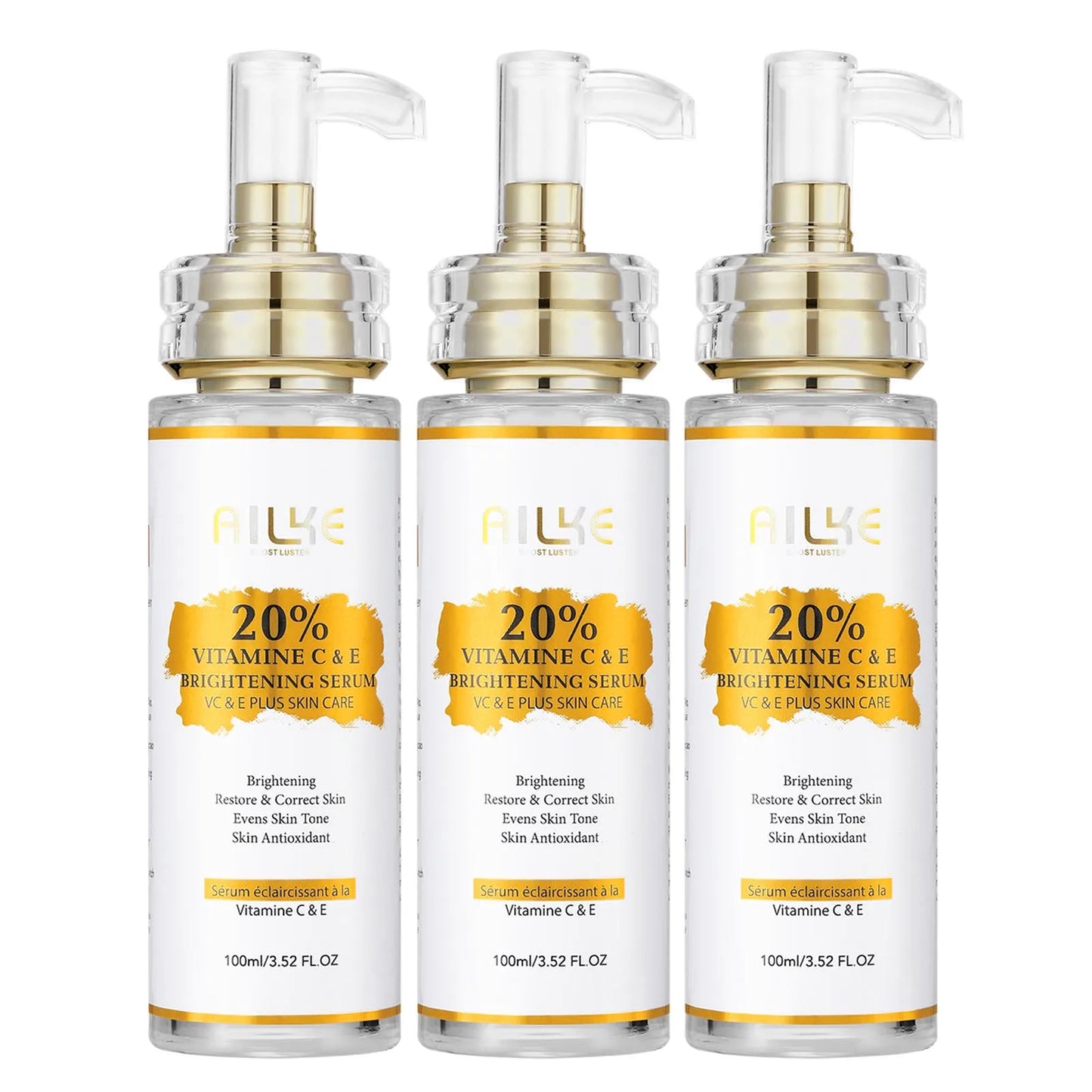 AILKE Vitamin C Skin Care Set With Brightening Soap