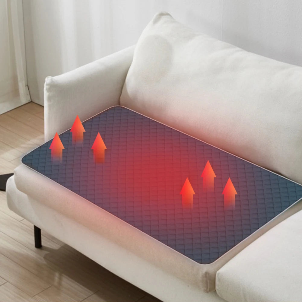 ALLOYSEED Heated Camping Chair With USB Mat And Temperature Settings