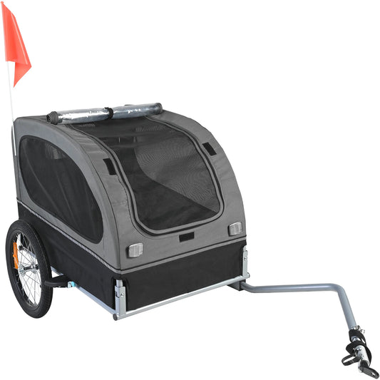 Dog Bike Trailer DT810 Portable Pet Carrier With Wheels