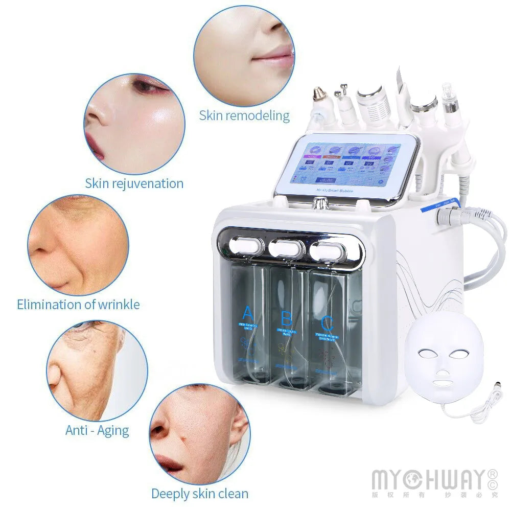 Mychway 7in1 Hydra Water Facial Cleaner Aqua Peel Machine