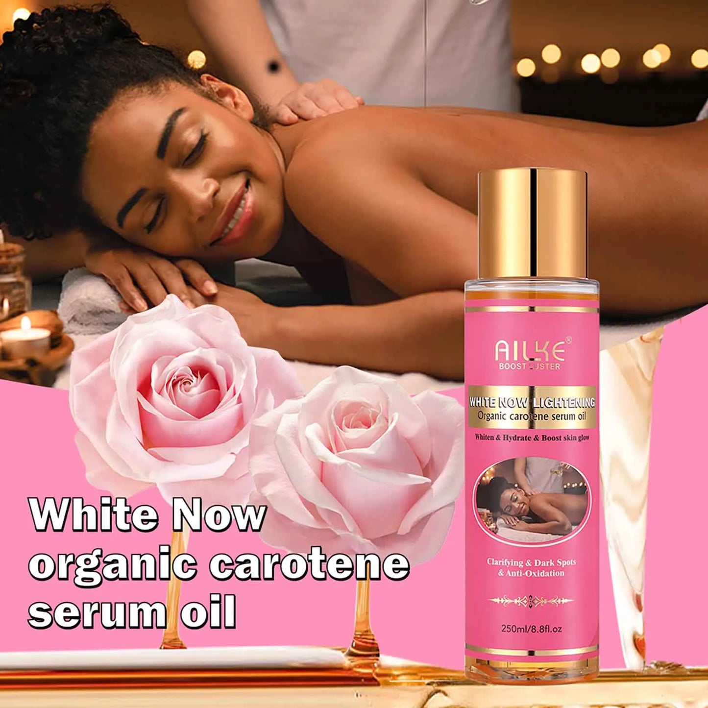 AILKE Natural Skin Brightening Set Acne Stains Moisturizing