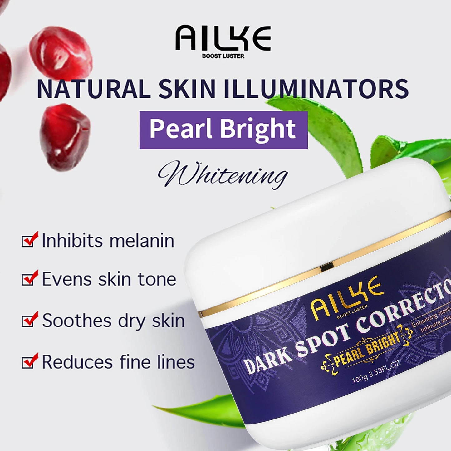 AILKE Glutathione Whitening Serum For Uneven Skin Tone