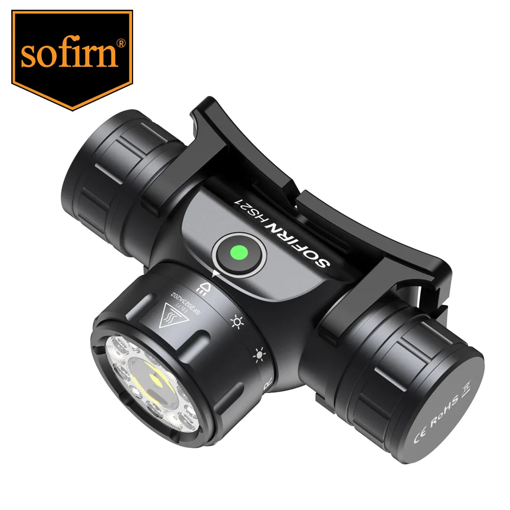 Sofirn HS21 2000lm EDC Headlamp With USB C Rechargeable