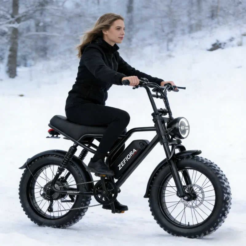 ZEFIORA Electric Scooter V10 48V Removable Battery Long Range