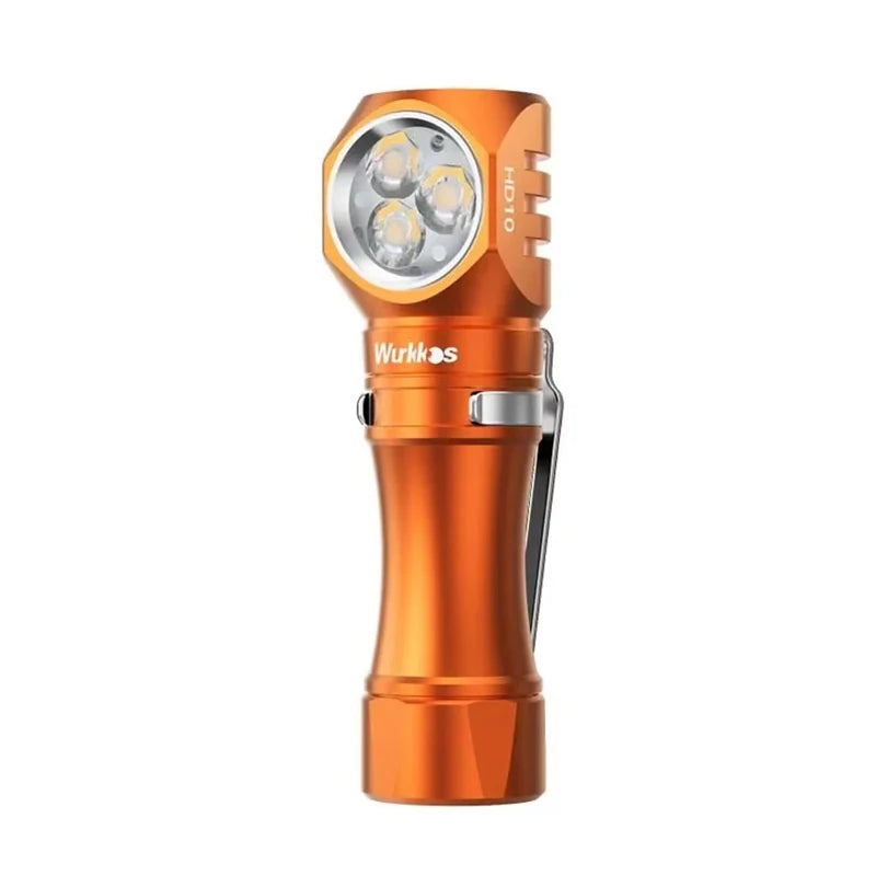 Wurkkos HD10 Headlamp Rechargeable 1200Lm With RGB LEDs