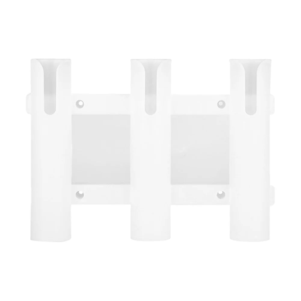 APWIKOGER 3 Tubes Link Fishing Rod Holder Bracket Wall Mounted