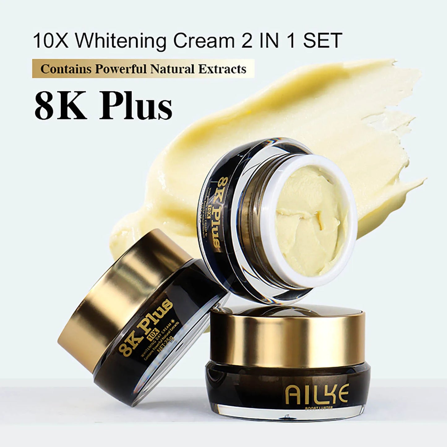 AILKE Whitening Face Cream With Collagen For Even Skin Tone