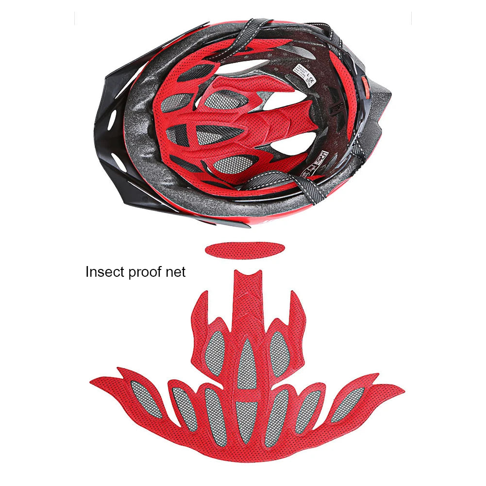 MOJOYCE Cycling Helmet Breathable Adjustable MTB Safety Helmet