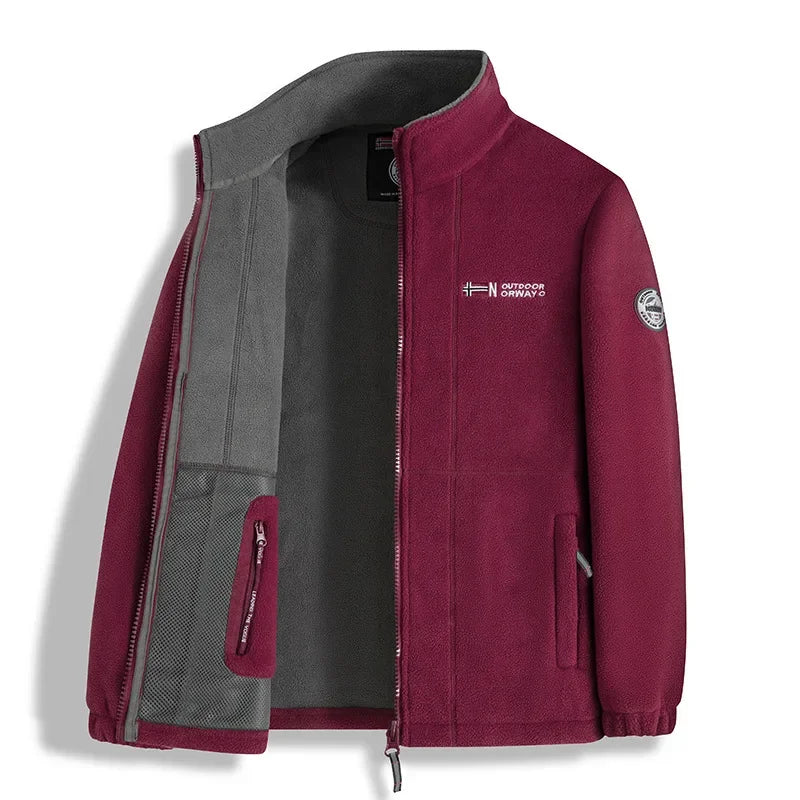 Brand New Winter Jacket For Men Thick Polar Fleece Outdoor Quality Design Warm Man Fashion Male Autumn Outwear