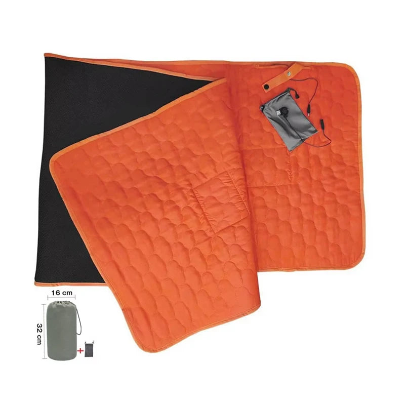 NONECN USB Heating Sleeping Mat for Outdoor Camping