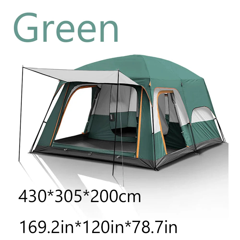 Sonuto Family Tent Windproof Sun Protection Mosquito Net Instant Setup