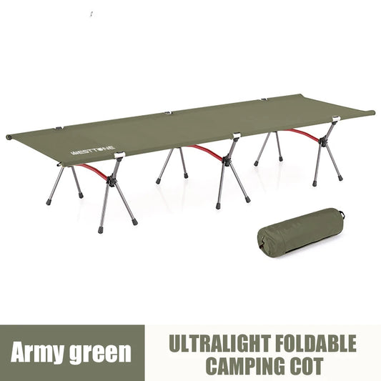 WESTTUNE Ultralight Camping Cot With Leg Extenders