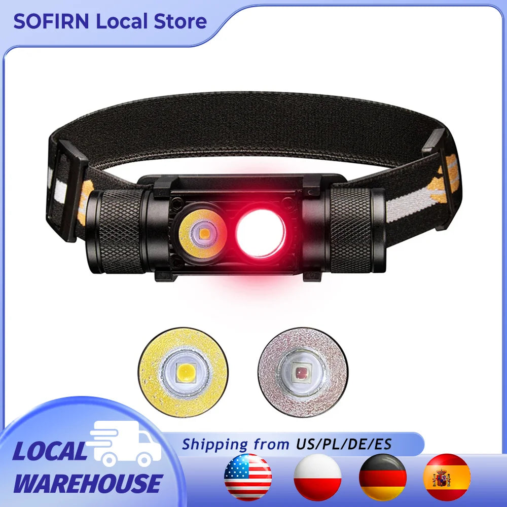 Sofirn H25LR 90 CRI Rechargeable LED Headlamp