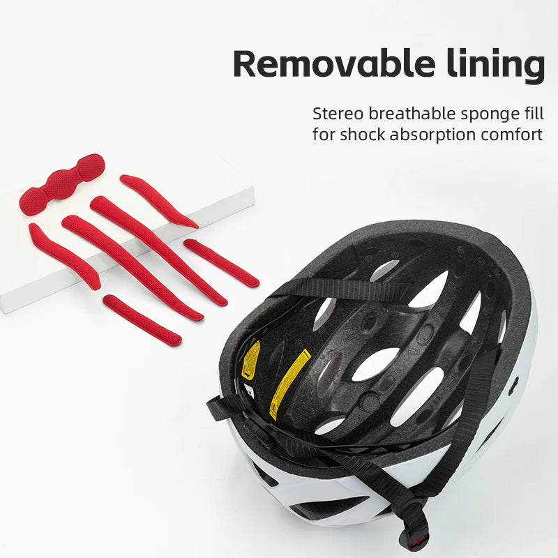 ROCKBROS Cycling Helmet Lightweight Integrated Head Protection for MTB