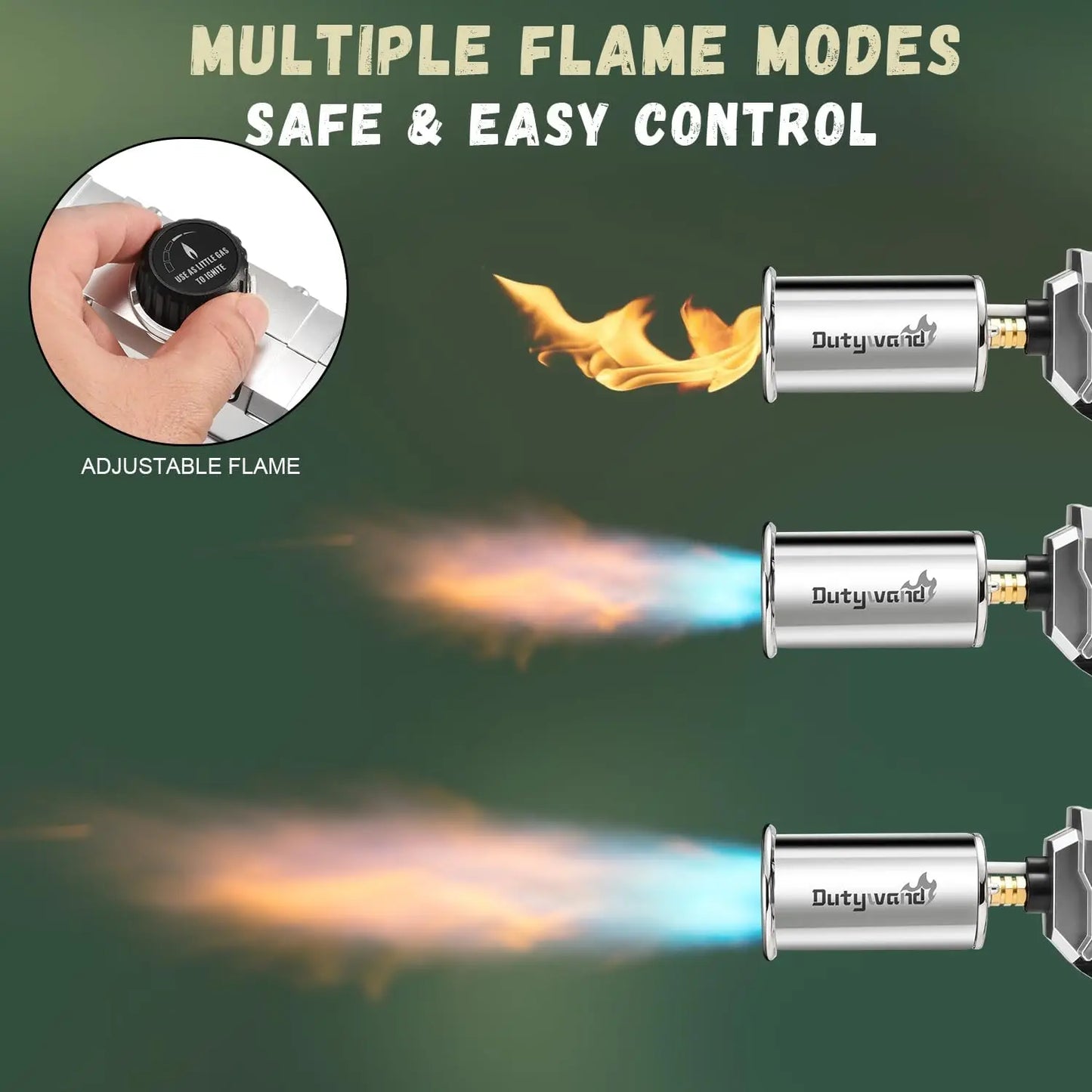Propane Grill Torch for Barbecue and Campfire Adjustable