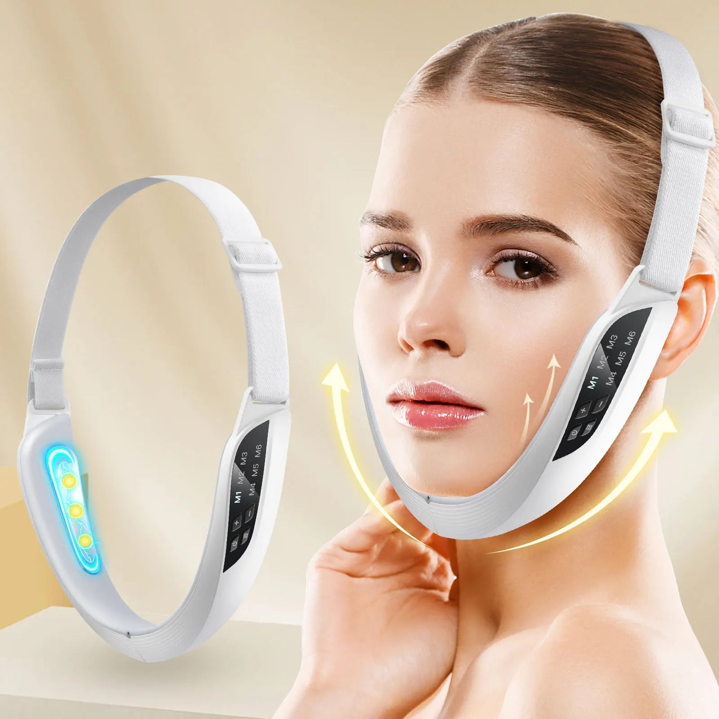 PASTSKY Electric V Face Lifting Device With EMS Microcurrent Technology
