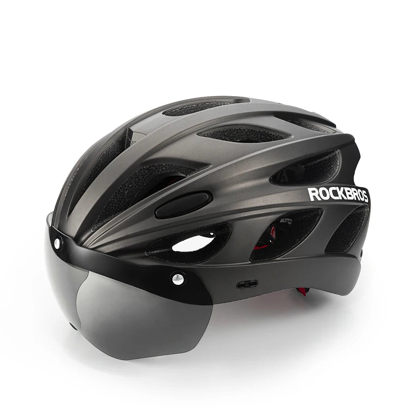 ROCKBROS Cycling Helmet Lightweight Integrated Head Protection for MTB