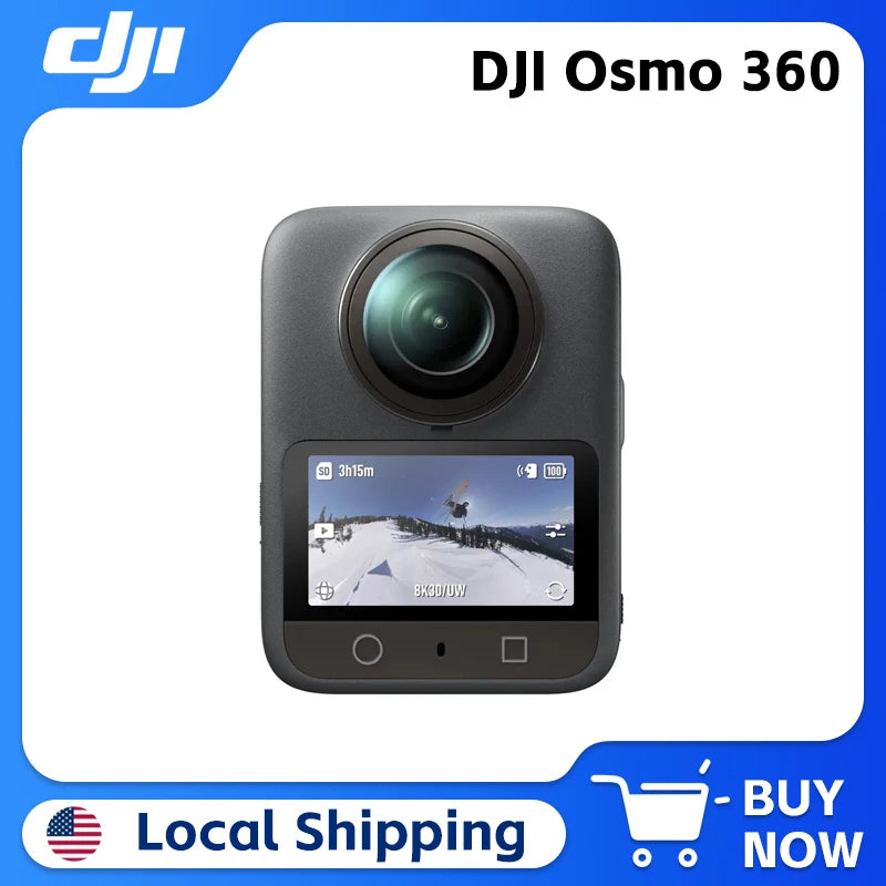 DJI Osmo 360 8K 360 Video Camera With 4K/120fps Boost