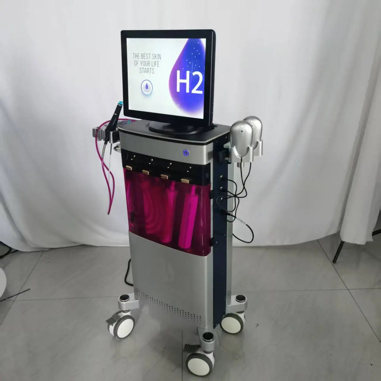 Hydra Oxygen Facial Multifunction Machine For Skin Cleaning And Rejuvenation