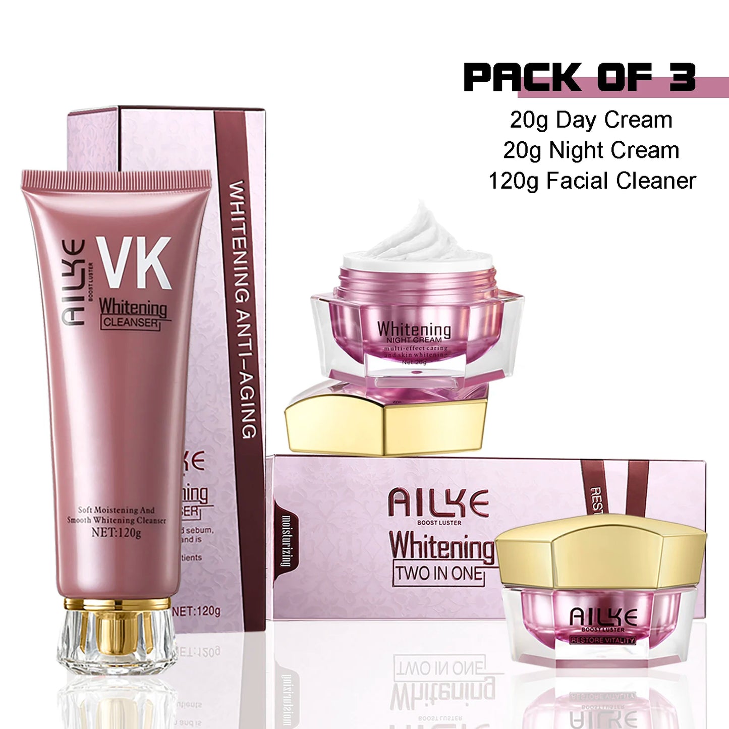 AILKE Whitening Anti Wrinkle Cream With Collagen And Hyaluronic Acid