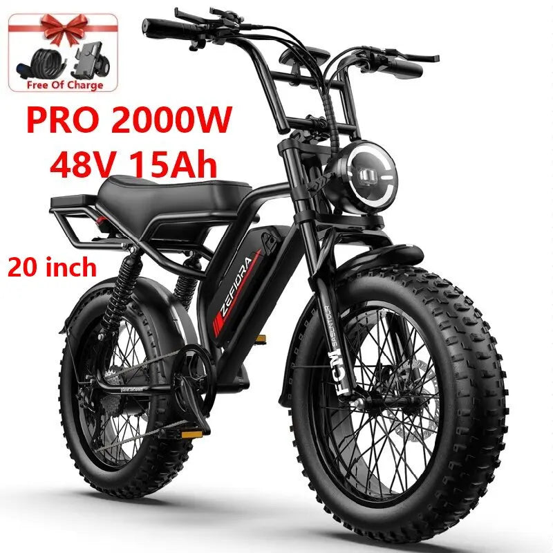 ZEFIORA Electric Scooter V10 48V Removable Battery Long Range
