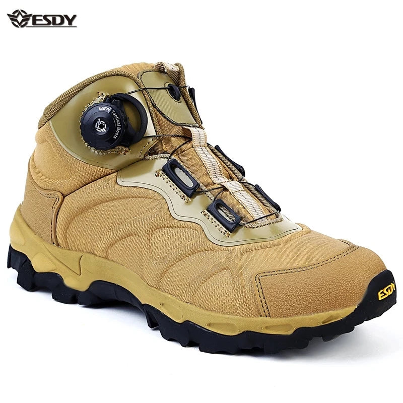 KOLINLOVCN Men Waterproof Hiking Boots For Outdoor Adventure