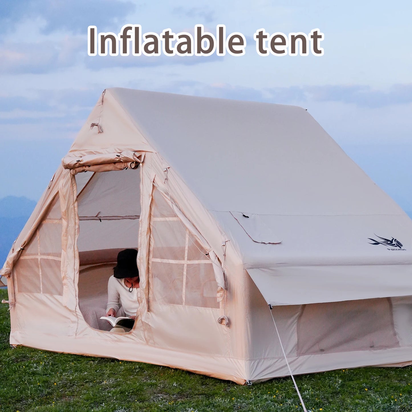 Pakicetus Inflatable Camping Tent Quick Setup Airframe Shelter