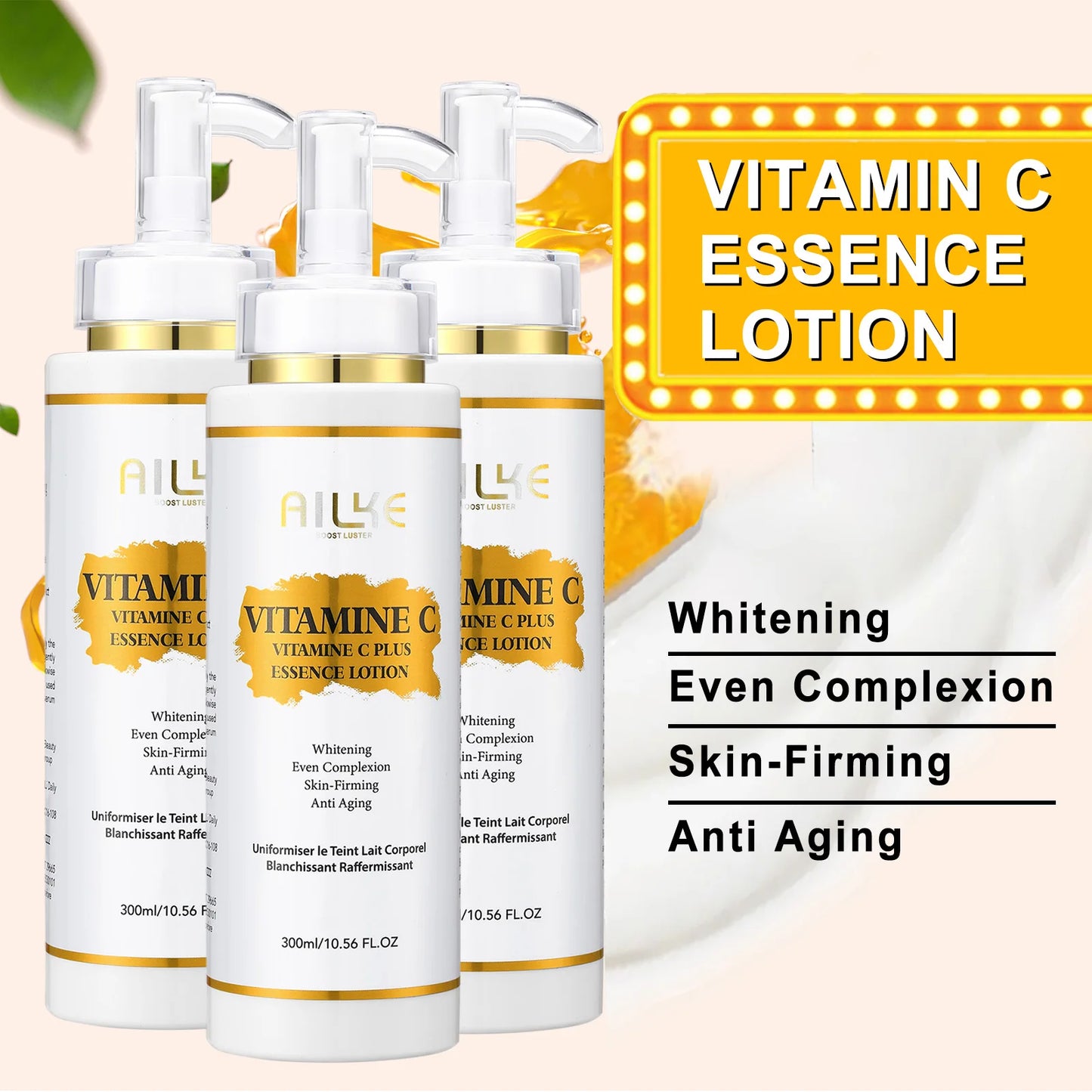 AILKE Vitamin C Skin Care Set With Brightening Soap