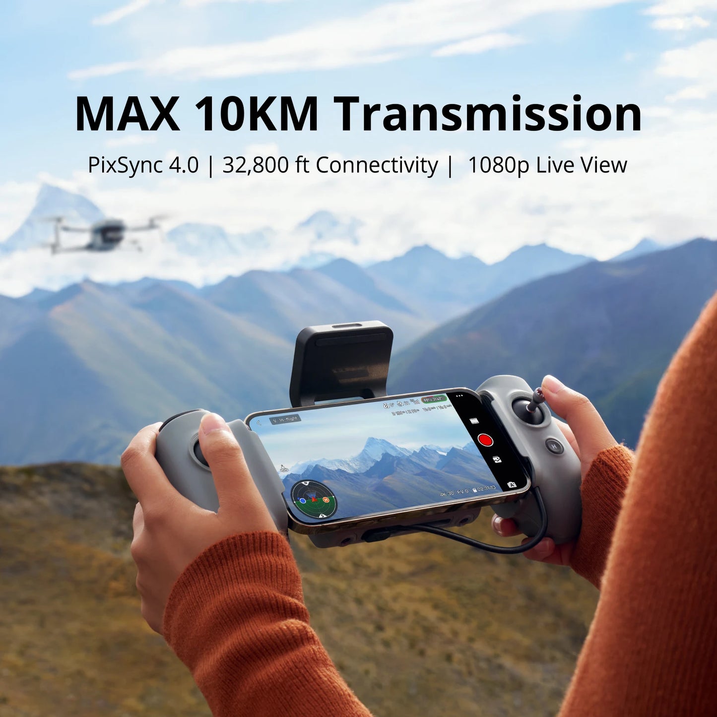 Potensic ATOM 2 Camera Drone With 4K HDR Video Gimbal