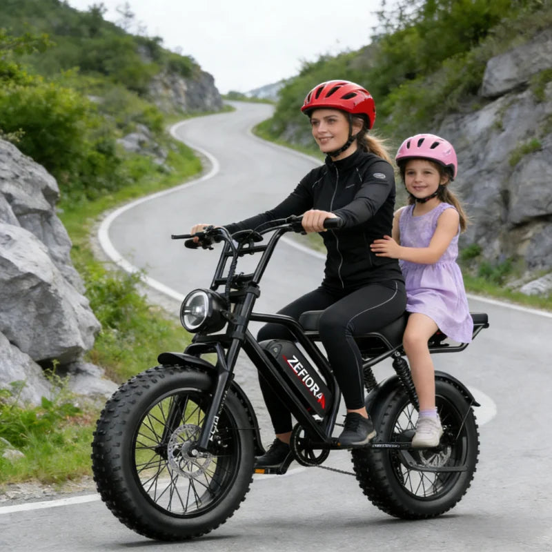ZEFIORA Electric Scooter V10 48V Removable Battery Long Range