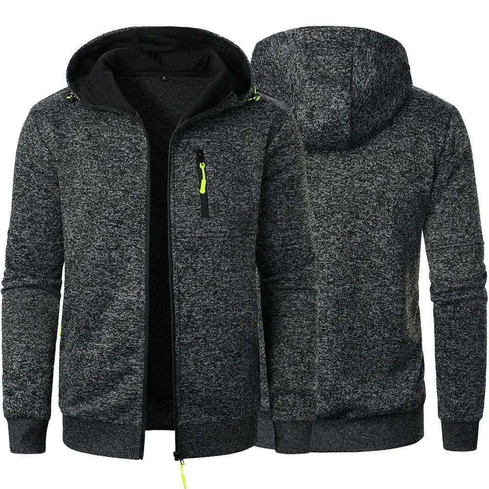 Men's Casual Sweatshirts Hooded Sweatshirt Slim Fit Sportswear Autumn Jacket for Men Tracksuit Streetwear Jackets 2029