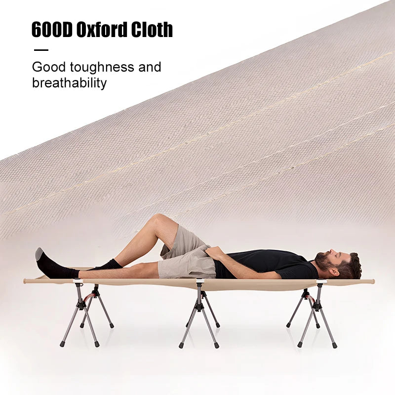 WEST TUNE Camping Cot Leg Extenders Ultralight Folding Bed