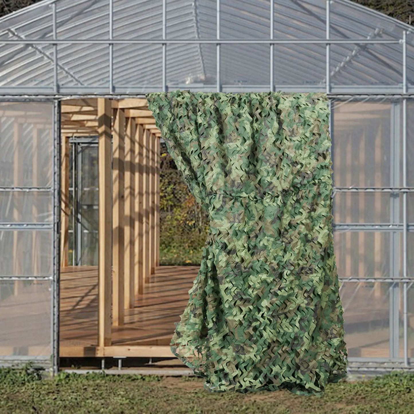 Camouflage Hunting Net Mesh Shade Waterproof Lightweight Camping