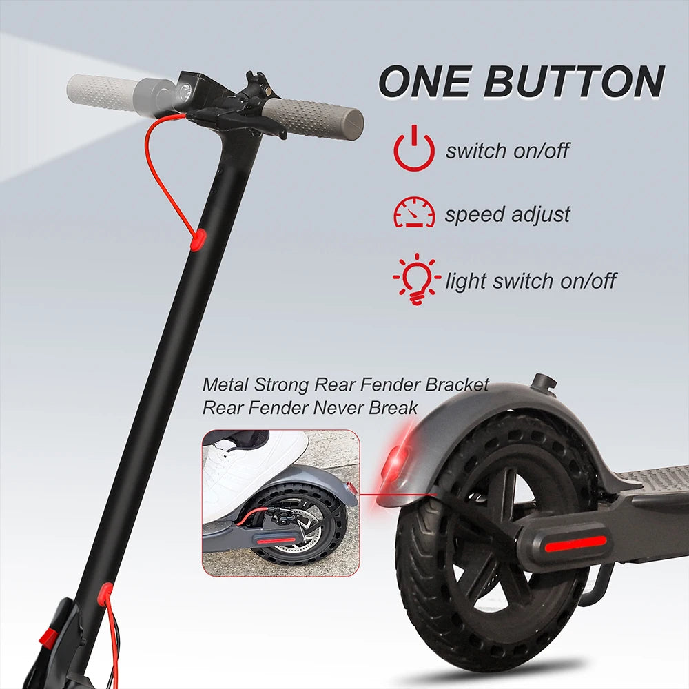 AOVOPRO ES80 Electric Scooter With Smart App Control