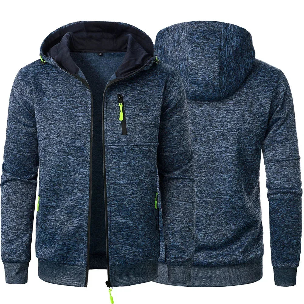 Men's Casual Sweatshirts Hooded Sweatshirt Slim Fit Sportswear Autumn Jacket for Men Tracksuit Streetwear Jackets 2029