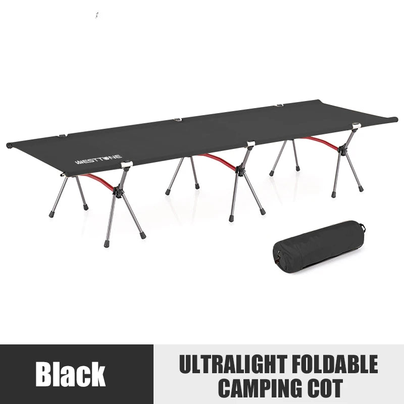 WEST TUNE Camping Cot Leg Extenders Ultralight Folding Bed