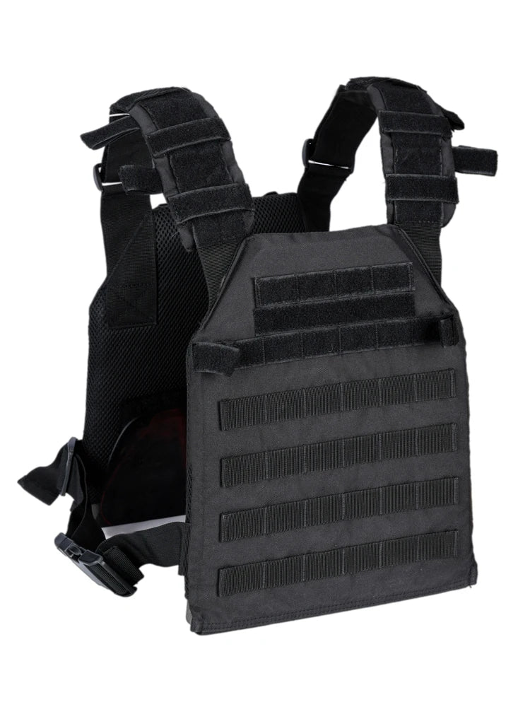 NONECN Military Tactical Vest Molle Plate Carrier Outdoor Training Gear